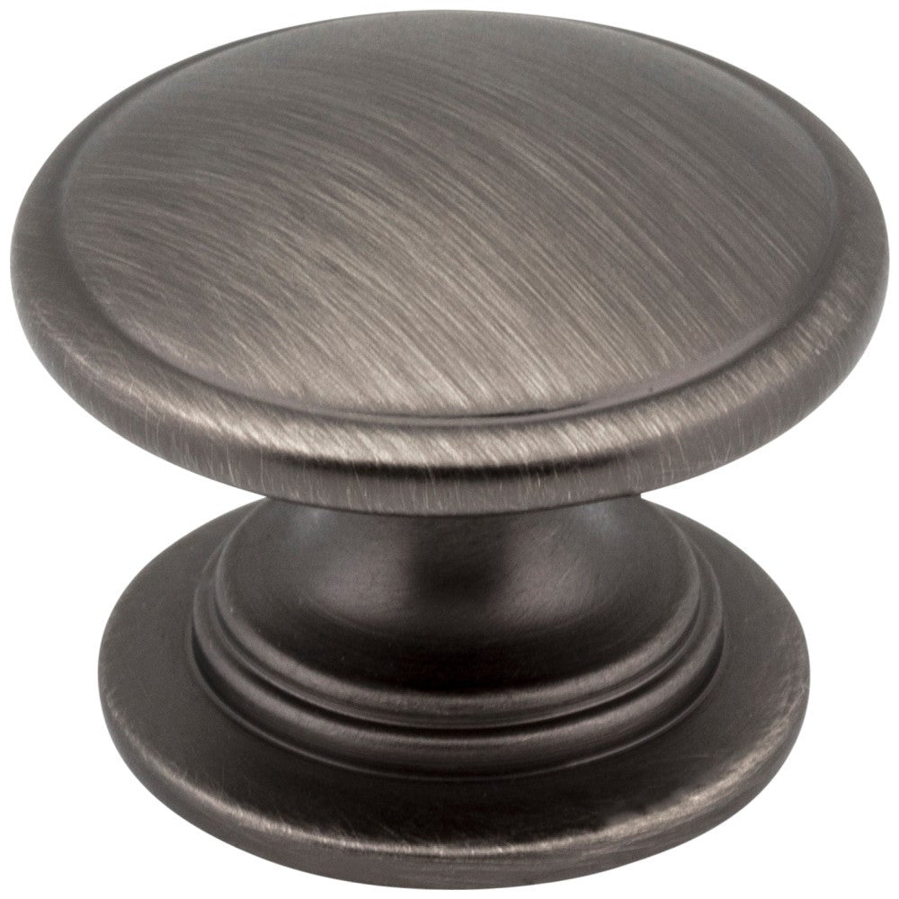 1-1/4" Diameter Satin Nickel Durham Cabinet Knob