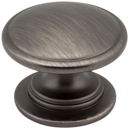 1-1/4" Diameter Satin Nickel Durham Cabinet Knob