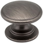 1-1/4" Diameter Satin Nickel Durham Cabinet Knob