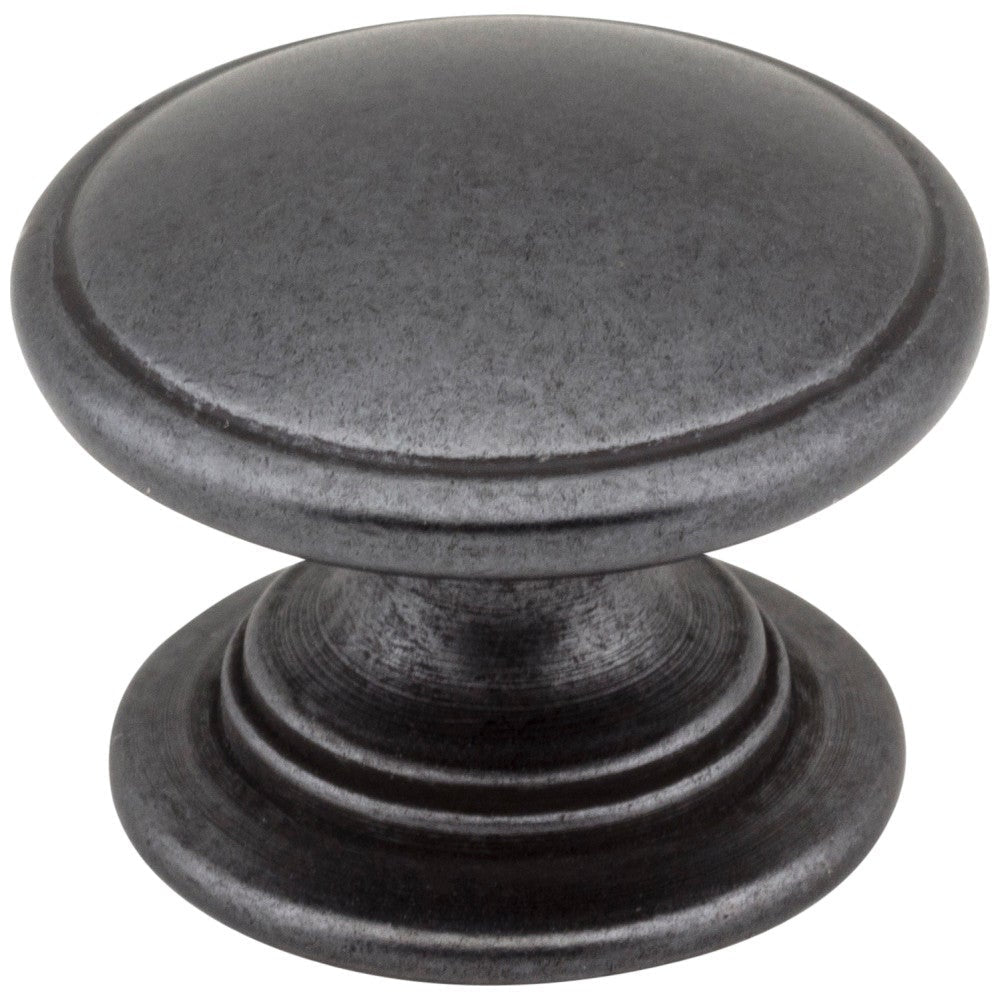 1-1/4" Diameter Satin Nickel Durham Cabinet Knob