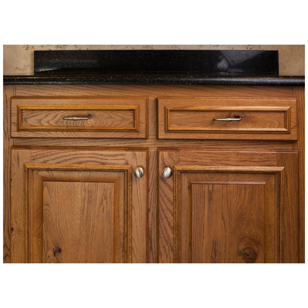 1-1/4" Diameter Satin Nickel Durham Cabinet Knob