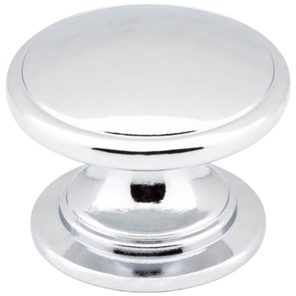 1-1/4" Diameter Satin Nickel Durham Cabinet Knob