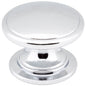 1-1/4" Diameter Satin Nickel Durham Cabinet Knob