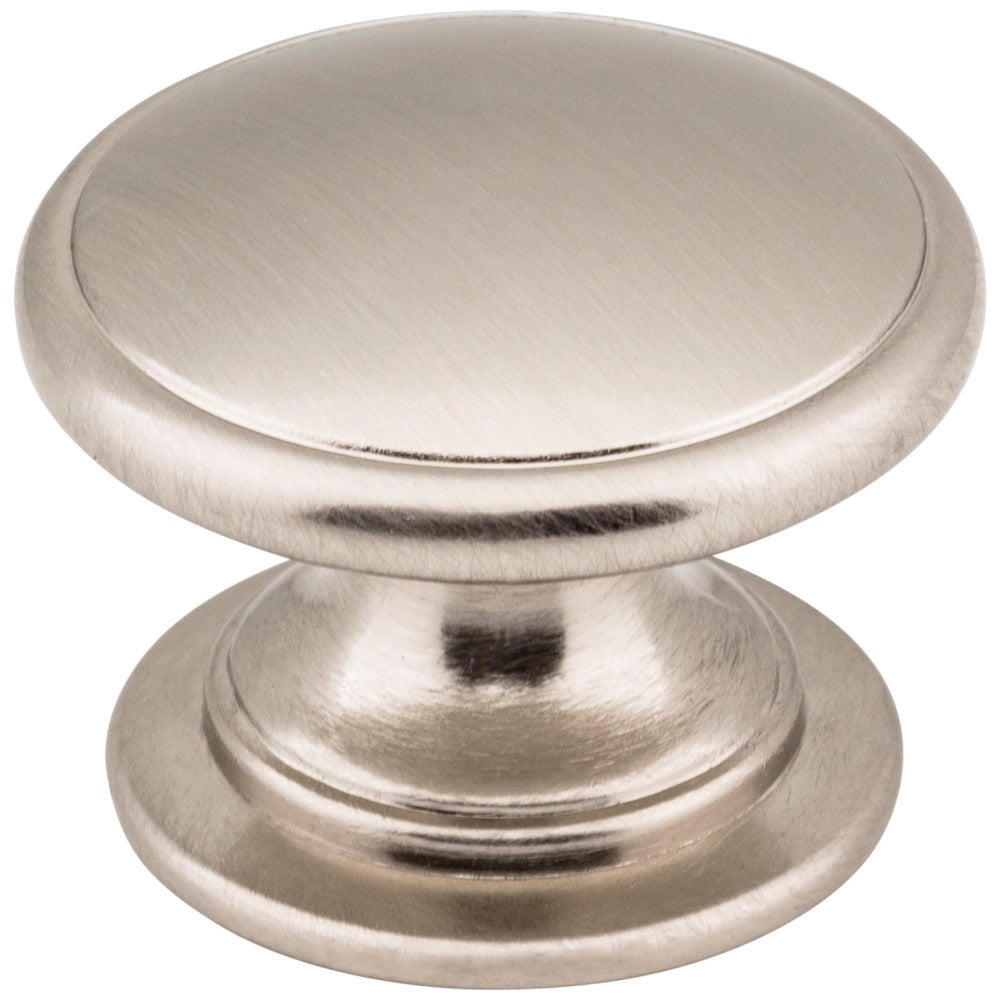 1-1/4" Diameter Satin Nickel Durham Cabinet Knob