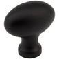 1-9/16" Overall Length Satin Nickel Football Lyon Cabinet Knob