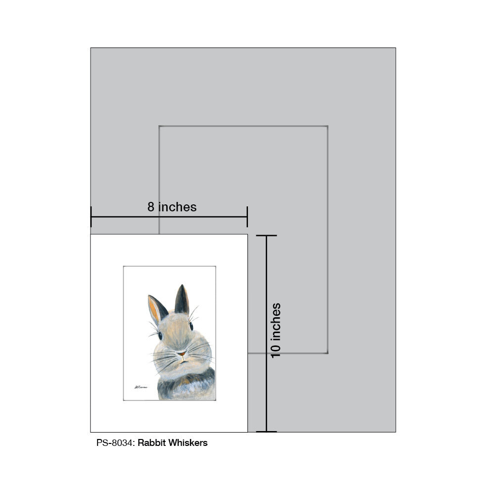 Rabbit Whiskers, Print (#8034B)