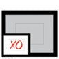 Heart XO, Print (#8234A)