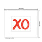 Heart XO Thick, Print (#8235A)