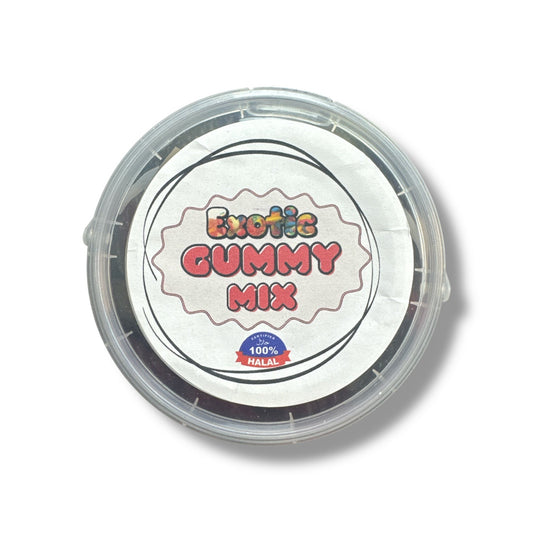 Albasha Halal Gummy Candy Mix - Exotic Flavors, 100% Halal Snacks, Perfect Treat for All