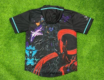 Arise - Hooded Baseball Jersey