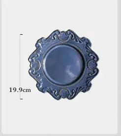 Creative Baroque European Tableware Set (Dinner Plates & Bowls)