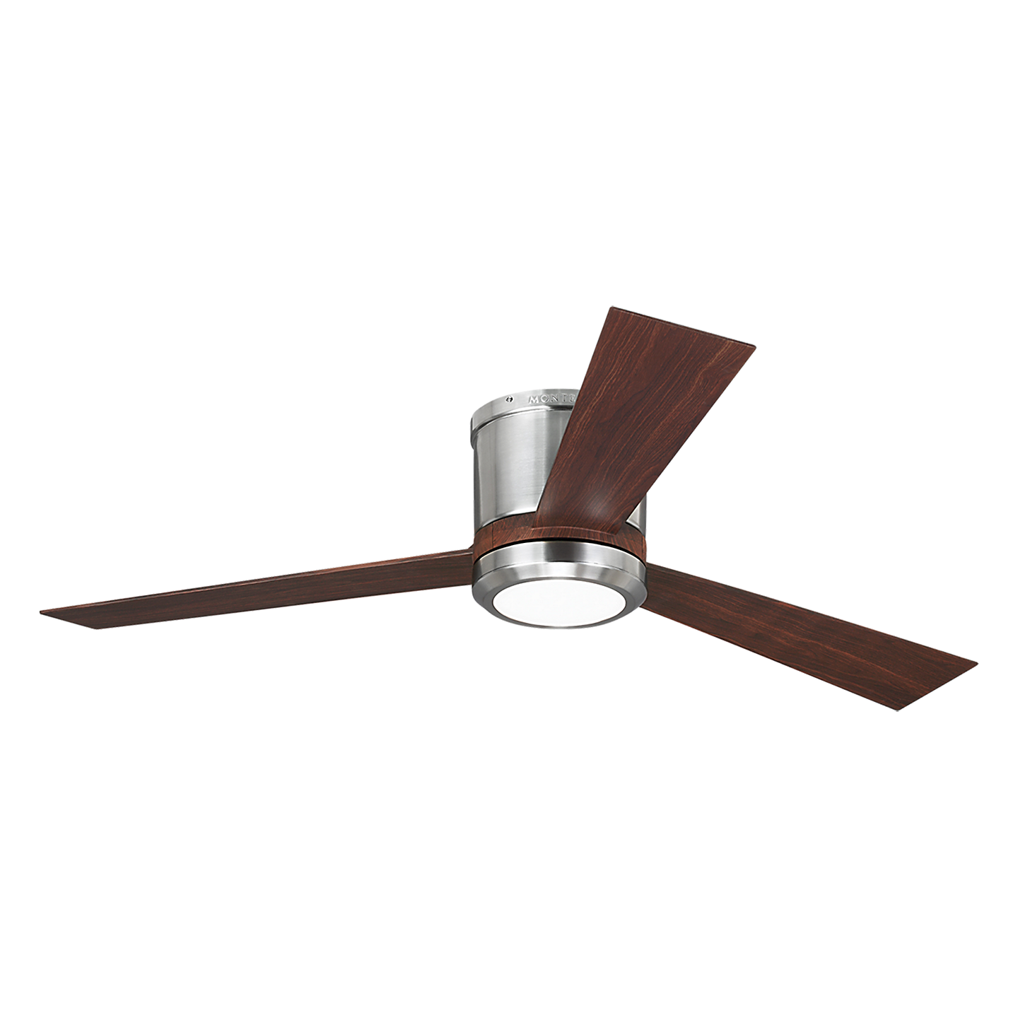 Clarity 52" Semi Flush LED Ceiling Fan