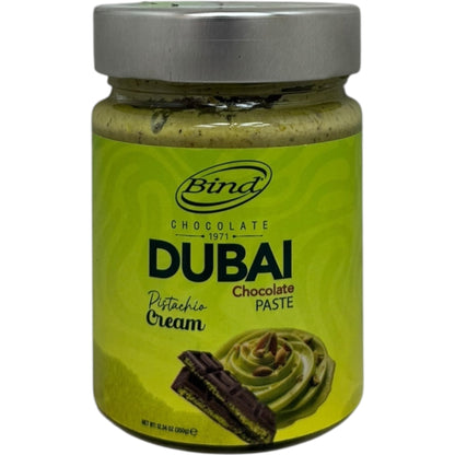Bind Dubai Gourmet Chocolate Pistachio Paste - Rich, Creamy Delight for Desserts and Spreads