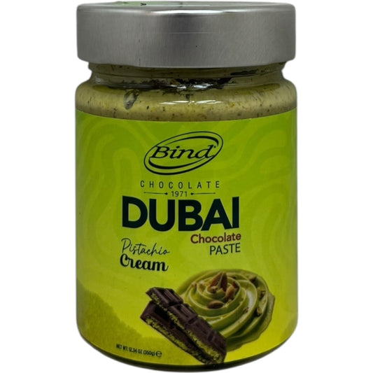 Bind Dubai Gourmet Chocolate Pistachio Paste - Rich, Creamy Delight for Desserts and Spreads