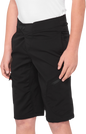 100% Youth Ridecamp Shorts - Black - US 26 40033-00002
