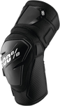 100% Fortis Knee Guards - Black - S/M 70007-00001
