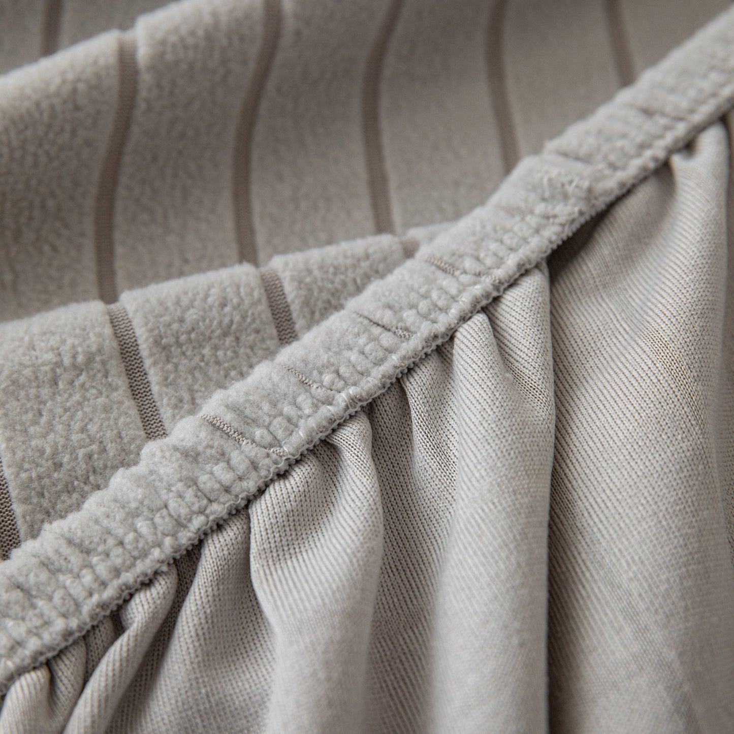 Modern Geometric Jacquard Spandex Slipcover, High Stretch Form Fitting Couch Cover