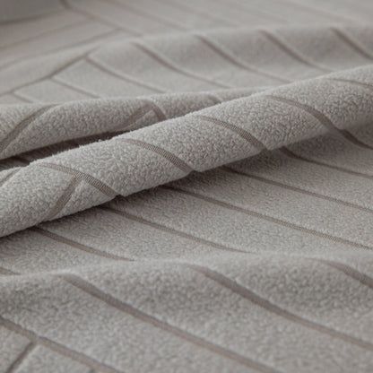 Modern Geometric Jacquard Spandex Slipcover, High Stretch Form Fitting Couch Cover