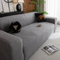 Modern Geometric Jacquard Spandex Slipcover, High Stretch Form Fitting Couch Cover