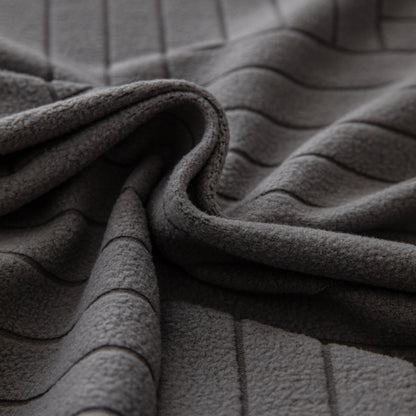 Modern Geometric Jacquard Spandex Slipcover, High Stretch Form Fitting Couch Cover