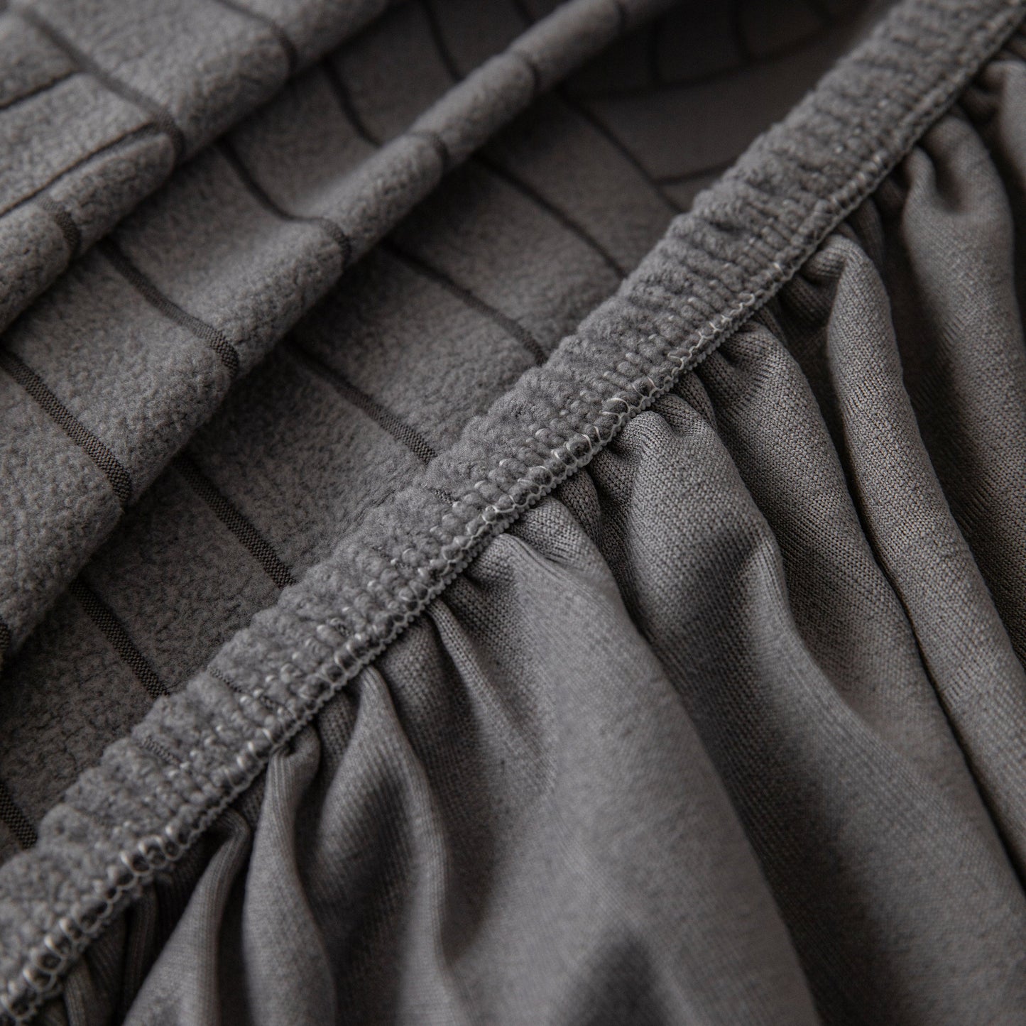 Modern Geometric Jacquard Spandex Slipcover, High Stretch Form Fitting Couch Cover