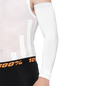 100% Exceeda Arm Sleeves - White - Large 40055-00007