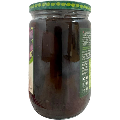 Bustan 800g Eggplant Jam - Rich, Savory Flavor with a Unique Mediterranean Twist