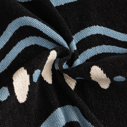 Boho Chic Woven Throw Blanket for Couch, Washable Couch Cover for Pets, Dogs, Cats