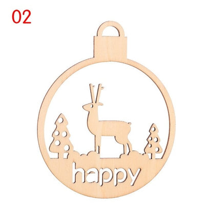 3PCS/Set 9Styles Christmas Snowflake Santa Claus
