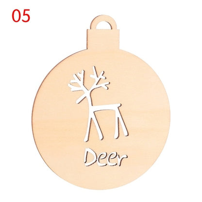 3PCS/Set 9Styles Christmas Snowflake Santa Claus