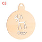 3PCS/Set 9Styles Christmas Snowflake Santa Claus