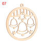 3PCS/Set 9Styles Christmas Snowflake Santa Claus