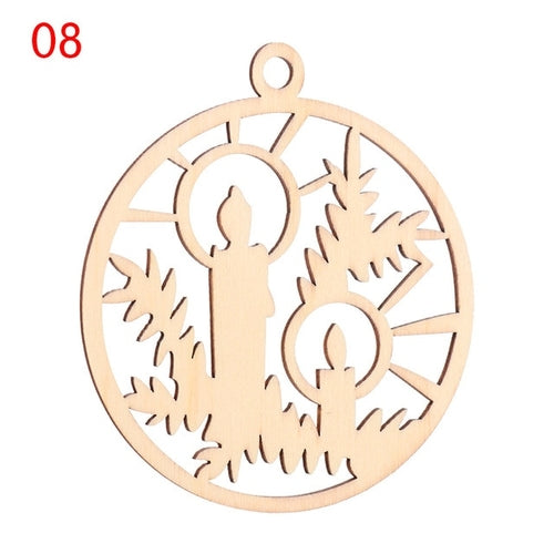 3PCS/Set 9Styles Christmas Snowflake Santa Claus