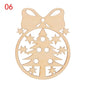 3PCS/Set 9Styles Christmas Snowflake Santa Claus