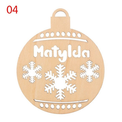 3PCS/Set 9Styles Christmas Snowflake Santa Claus