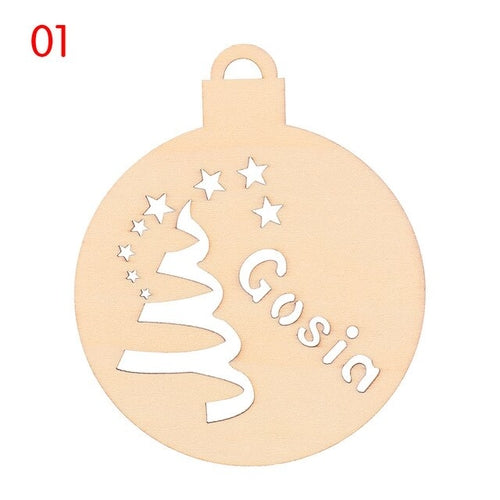 3PCS/Set 9Styles Christmas Snowflake Santa Claus