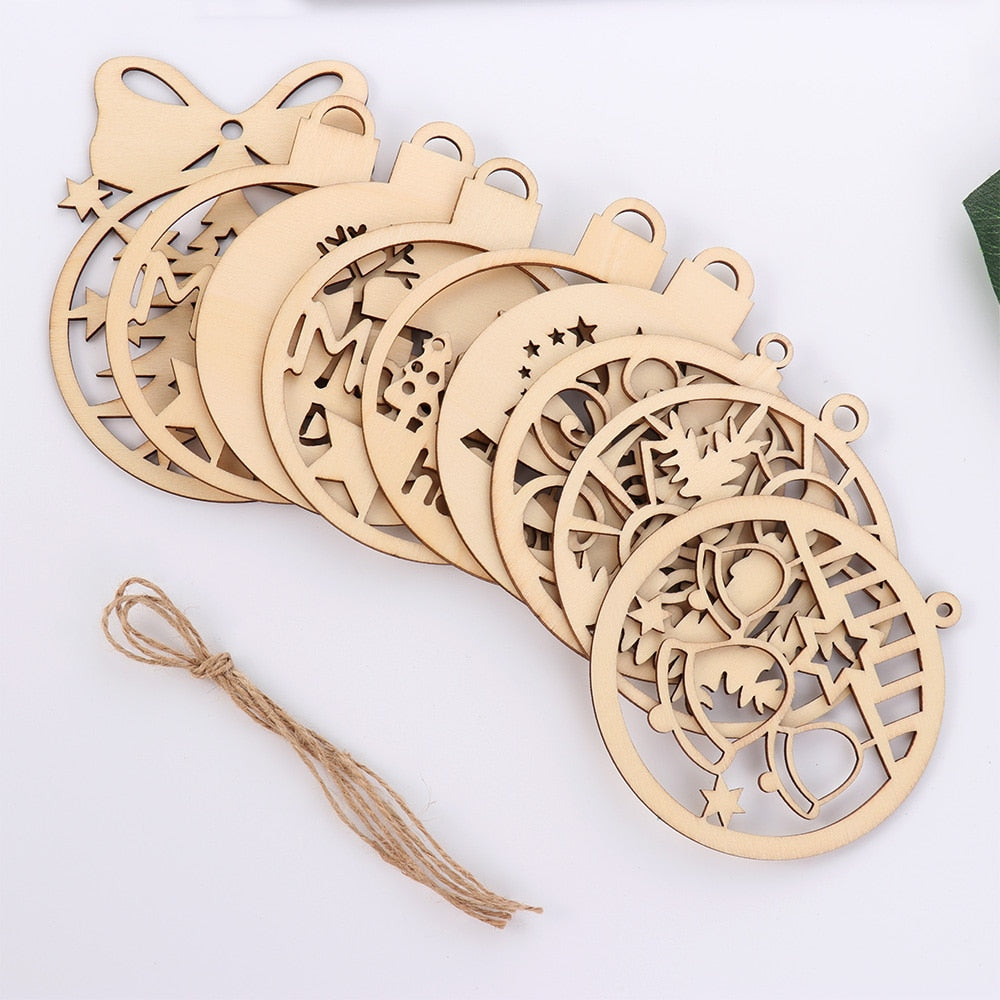 3PCS/Set 9Styles Christmas Snowflake Santa Claus