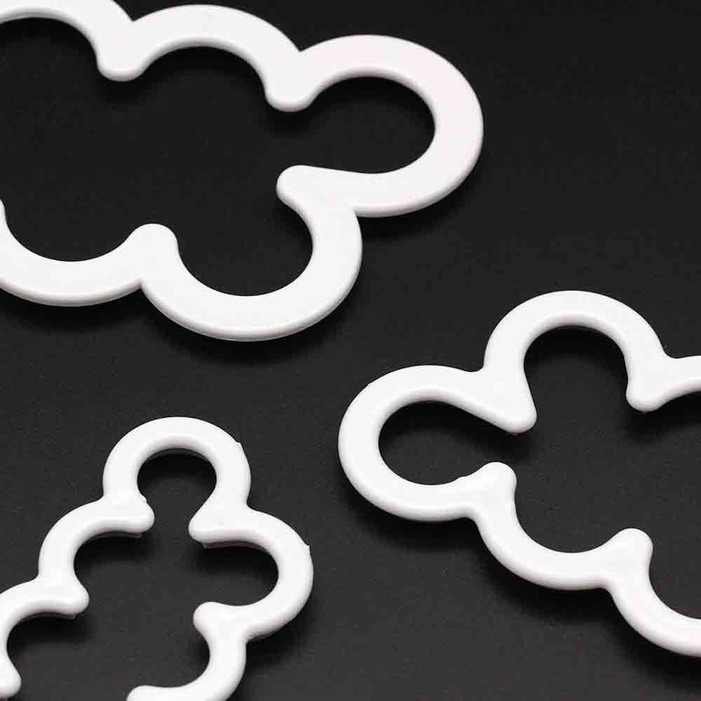 3Pcs 3D Rose Flower Cutter Fondant Sugar Kuchen