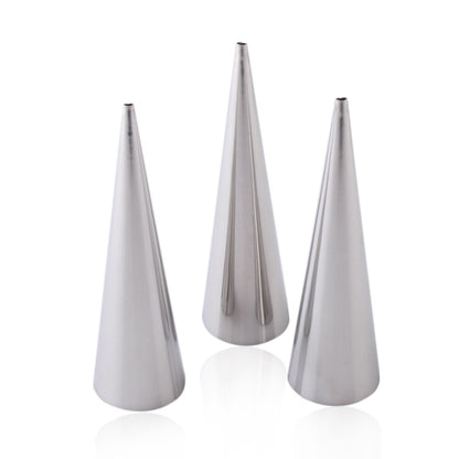 3Pcs/Set Stainless Steel Spiral Tube Baked