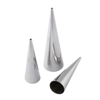 3Pcs/Set Stainless Steel Spiral Tube Baked