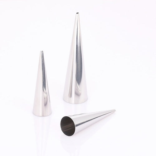 3Pcs/Set Stainless Steel Spiral Tube Baked