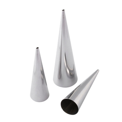 3Pcs/Set Stainless Steel Spiral Tube Baked