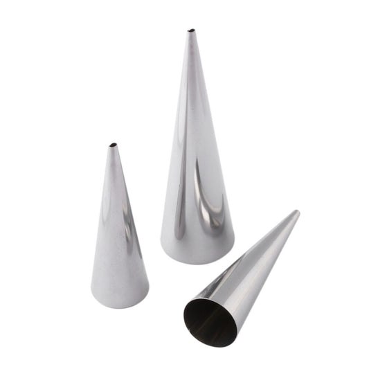 3Pcs/Set Stainless Steel Spiral Tube Baked