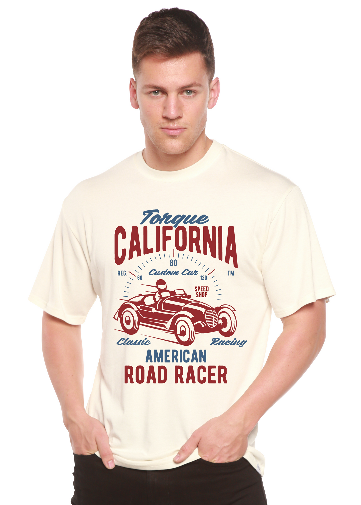Torque California Spun Bamboo® Men's Bamboo Viscose/Organic Cotton Short Sleeve Graphic T-Shirt