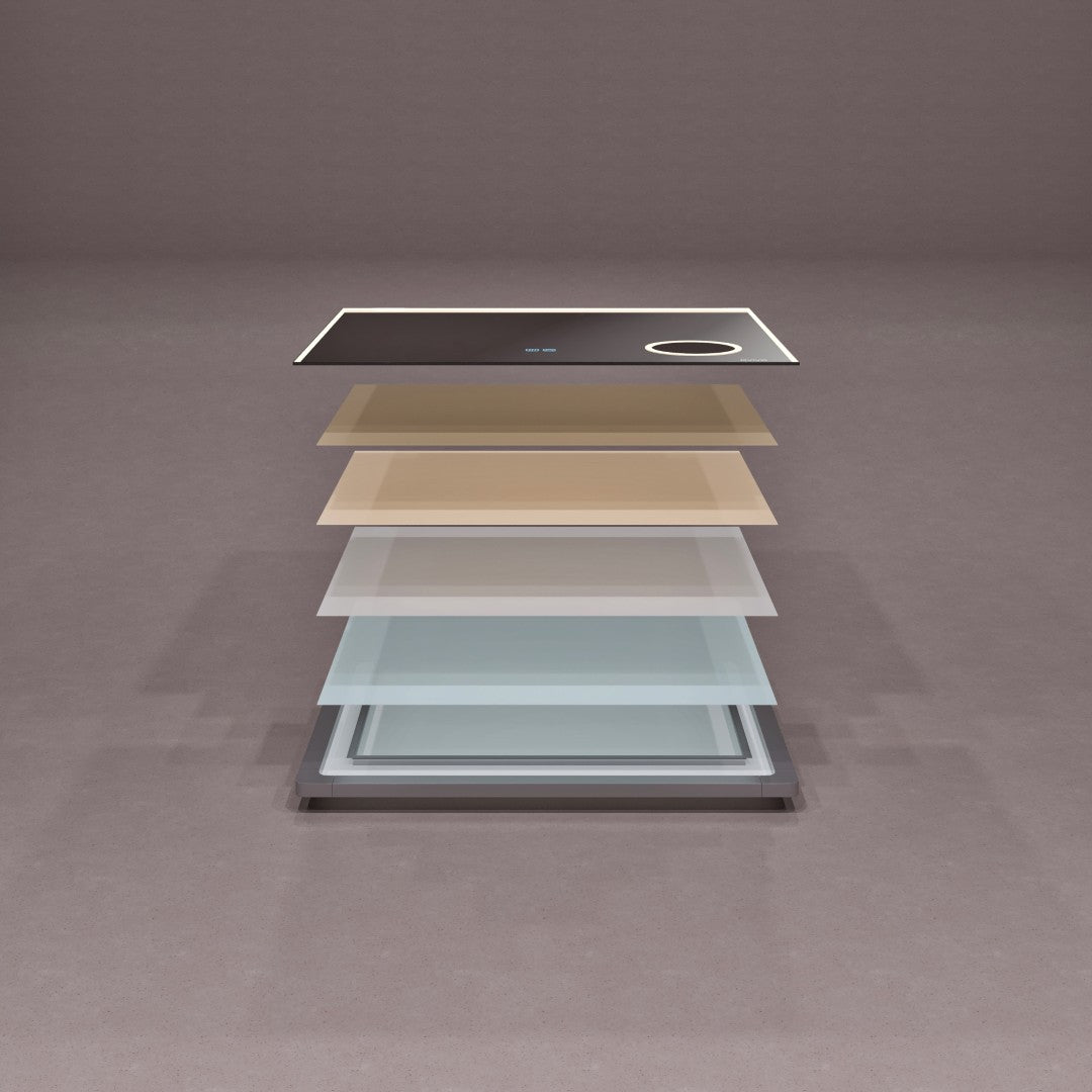 Eviva Illuminate LED Bathroom Mirror – Chrome Aluminum Frame (EVMR550 Series)