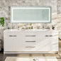 Eviva Lugano Bath Vanity with Acrylic Top and Integrated Sink (24"-84")