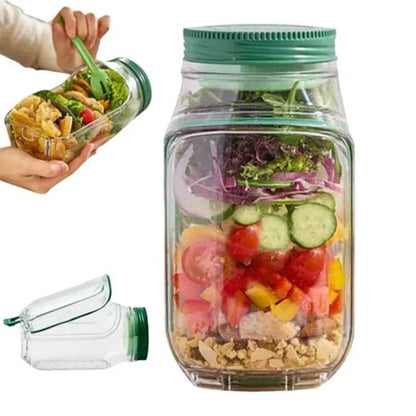 Leakproof Salad Pod Container – Portable Fresh Food & Fruit Storage Box
