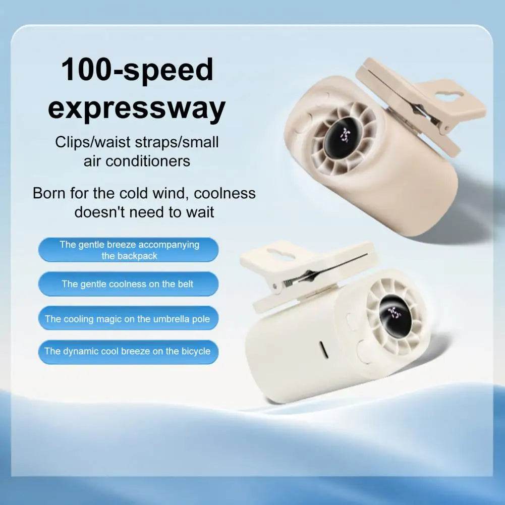 Chill Anywhere: USB Rechargeable Cooling Fan