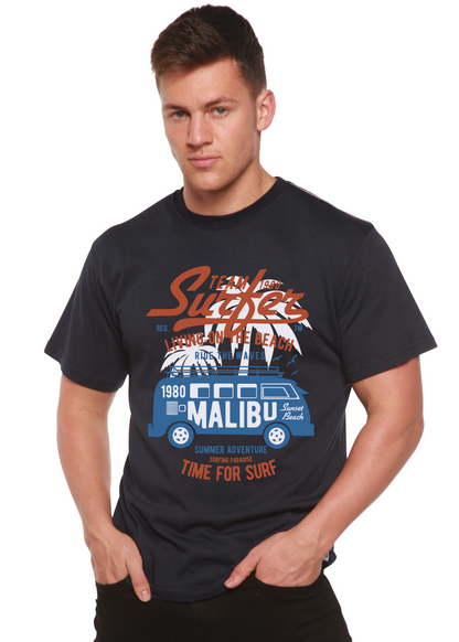 Team Surfer Spun Bamboo® Men's Bamboo Viscose/Organic Cotton Short Sleeve Graphic T-Shirt