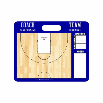 MEN'S NCAA Custom American Style Magnetic Coaching Board 11.4 x 9.4